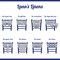 Lann's Linens - Elegant Satin Wedding/Party Chair Cover Sashes/Bows - Ribbon Tie Back Sash